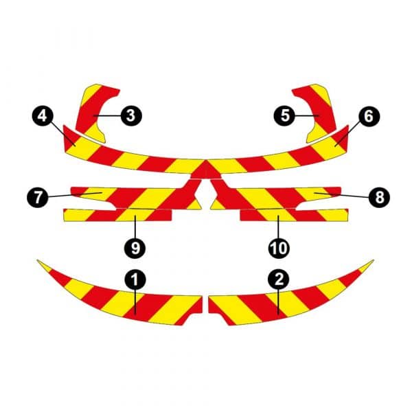 Kit Jaune-Rouge Partiel - RENAULT Espace (2023) – Image 2